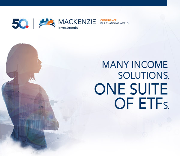 MANY INCOME SOLUTIONS. ONE SUITE OF ETFS.